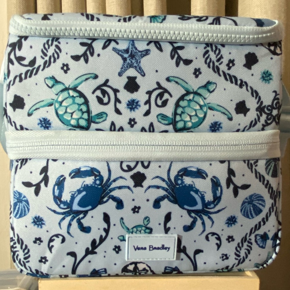 NWT Vera Bradley ReActive Expandable Lunch Cooler with Containers